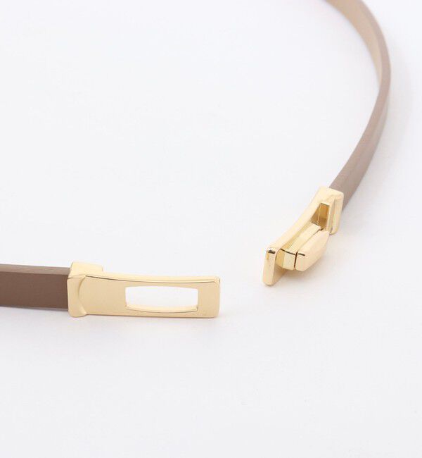 NOLLEY'S「スリムヒネリスライドベルト」|ベルト|