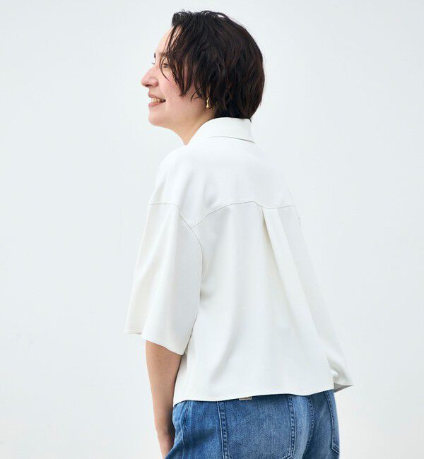 NOLLEY'S「《セットアップ対応》ウォッシャブルイージーツイルシャツ」|シャツ・ブラウス|