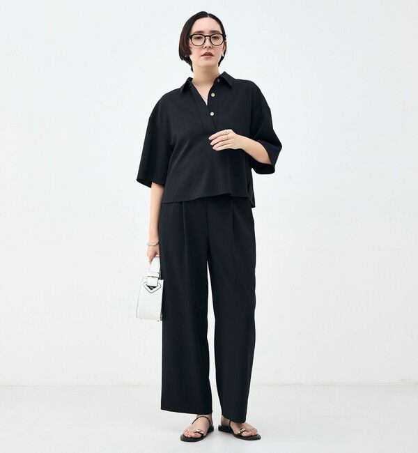 NOLLEY'S「《セットアップ対応》ウォッシャブルイージーツイルシャツ」|シャツ・ブラウス|