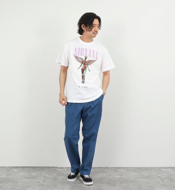 NOLLEY'S goodman「【GOOD ROCK SPEED】NIRVANA バンド プリントTシャツ 26SS」|Tシャツ・カットソー|