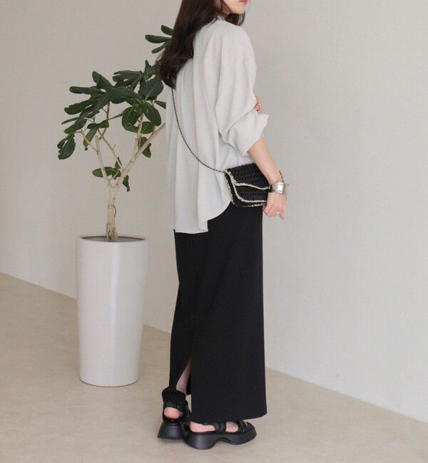 fredy emue「とろみカシュクールシャツ」|シャツ・ブラウス|