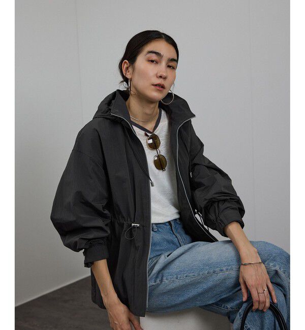 SALON adam et rope'「【WEB限定】リップストップフードブルゾン/スタンドカラーマウンテンパーカー［軽量］」|ブルゾン・スタジャン|スミクロ(05)