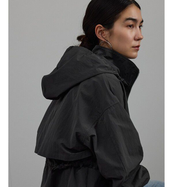 SALON adam et rope'「【WEB限定】リップストップフードブルゾン/スタンドカラーマウンテンパーカー［軽量］」|ブルゾン・スタジャン|