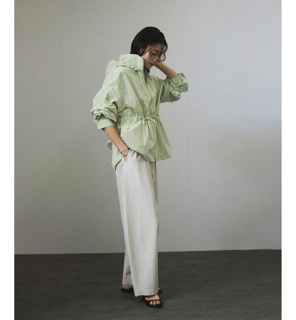 SALON adam et rope'「【WEB限定】リップストップフードブルゾン/スタンドカラーマウンテンパーカー［軽量］」|ブルゾン・スタジャン|