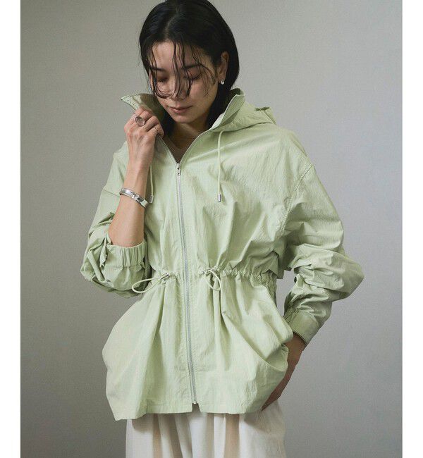 SALON adam et rope'「【WEB限定】リップストップフードブルゾン/スタンドカラーマウンテンパーカー［軽量］」|ブルゾン・スタジャン|