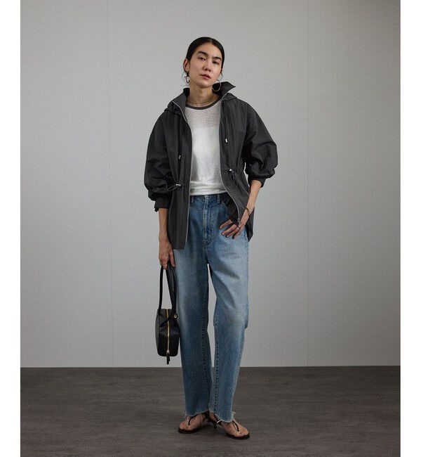 SALON adam et rope'「【WEB限定】リップストップフードブルゾン/スタンドカラーマウンテンパーカー［軽量］」|ブルゾン・スタジャン|