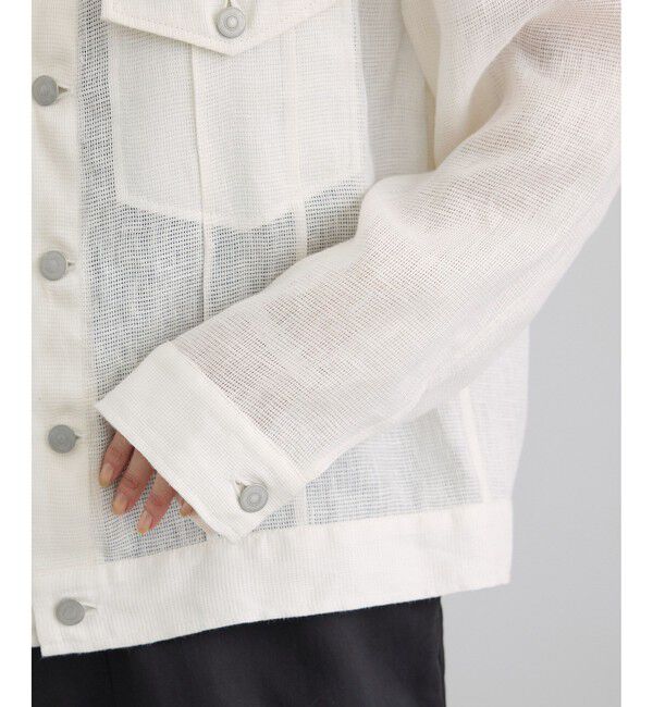 SALON adam et rope'「リネンカラミシアーGジャン」|その他|