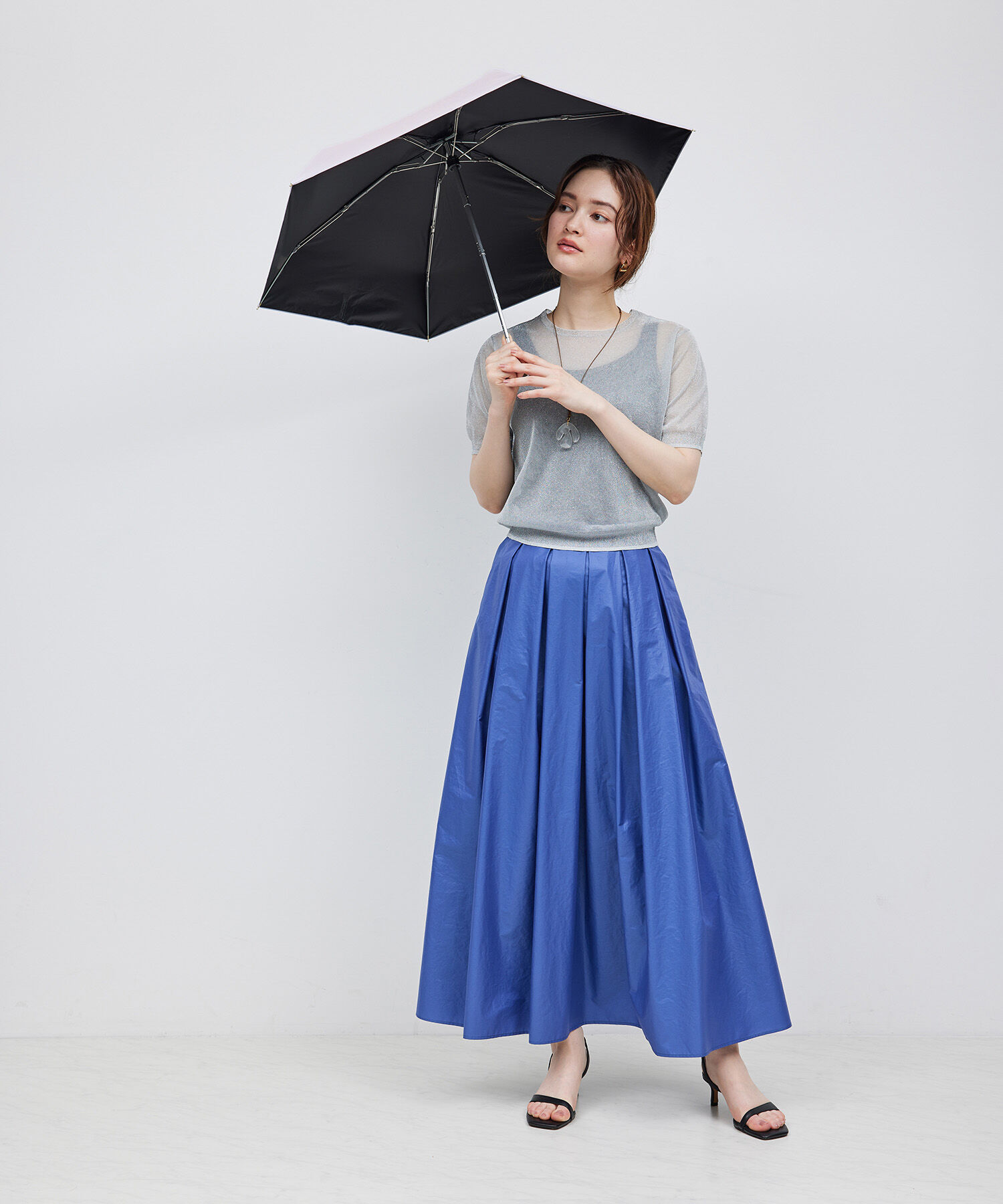 ROPE「マイクロコンパクト 折りたたみ傘【晴雨兼用】【遮光率100%】【UPF50＋】」|傘|