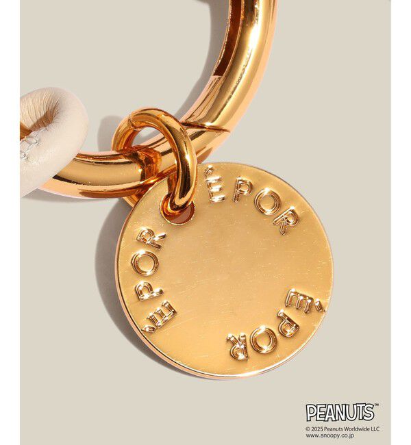 ROPE「【WEB限定/一部店舗限定】【E'POR&times;PEANUTS】別注 ポーチ付き ART CHARM」|チャーム・キーホルダー|