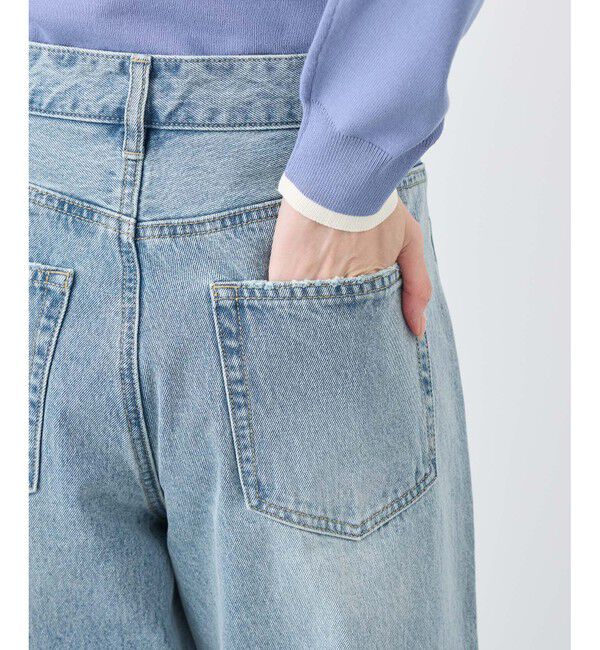 Rope&rsquo;Picnic「【emur/エミュール】ワイドストレートデニムパンツ」|デニム|