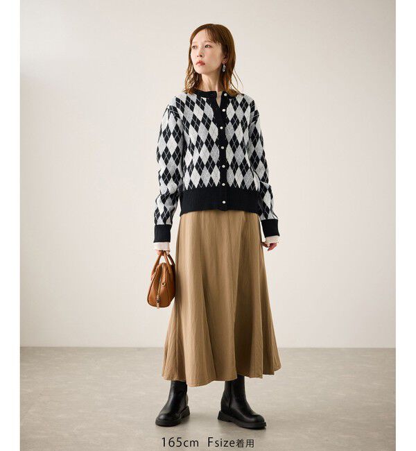 Rope&rsquo;Picnic「アーガイル柄アソートカーディガン」|カーディガン|