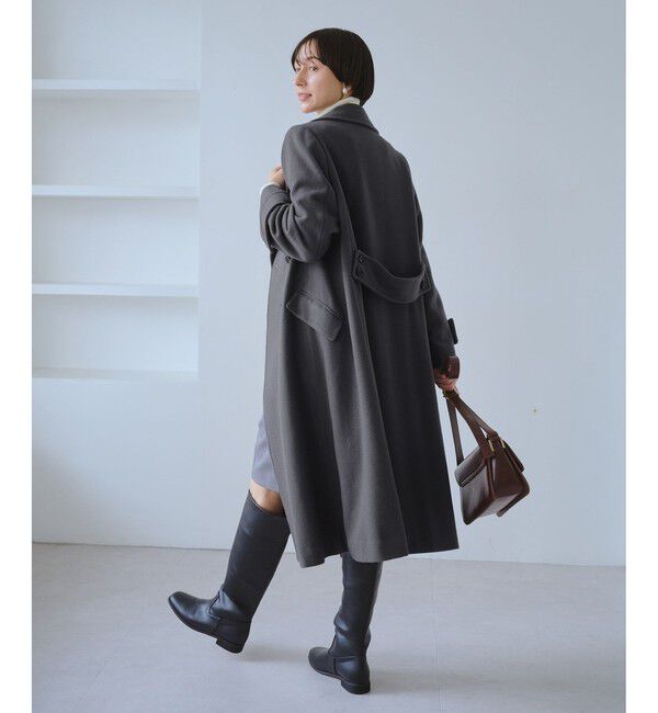 Rope&rsquo;Picnic「JAPAN FABRIC ダブルチェスターコート/一部WEB限定カラー」|チェスターコート|