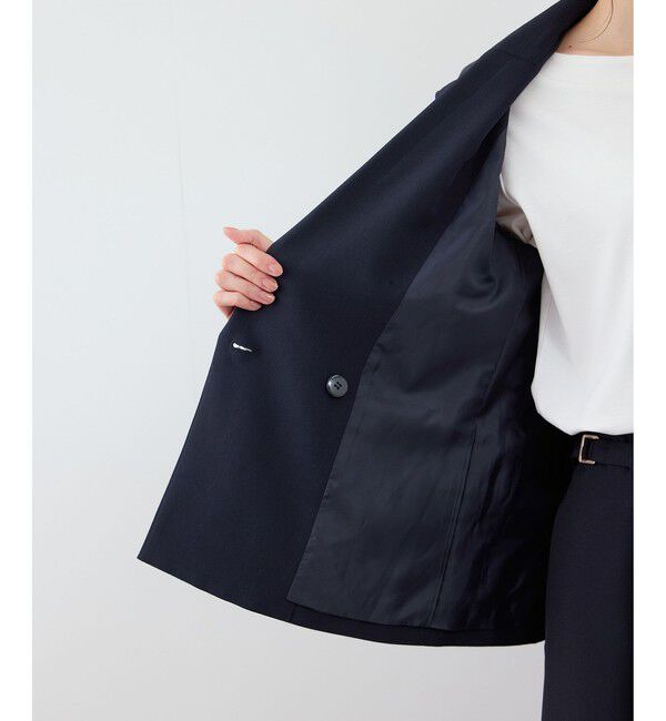 Rope&rsquo;Picnic「クリアツイル金ボタンジャケット/入卒式・セレモニー・セットアップ対応」|テーラードジャケット|