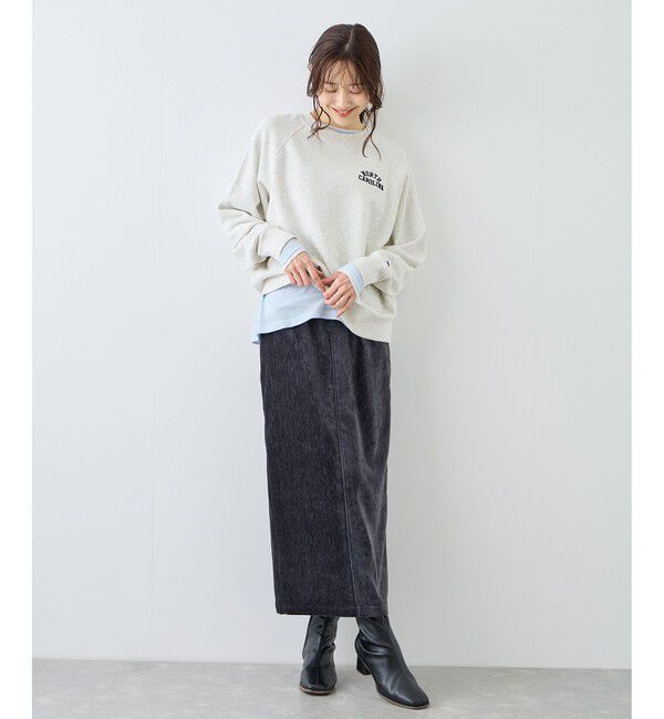 Rope&rsquo;Picnic「レイヤード風シアーロングスリーブTシャツ」|Tシャツ・カットソー|