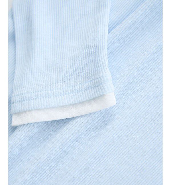 Rope&rsquo;Picnic「レイヤード風シアーロングスリーブTシャツ」|Tシャツ・カットソー|