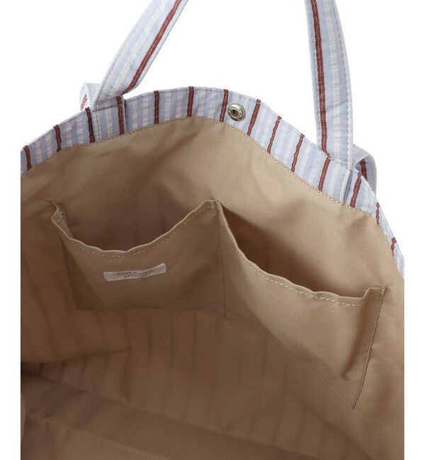 ROPE PICNIC PASSAGE「ストライプビッグトートバッグ/2WAY・A4対応」|トートバッグ|