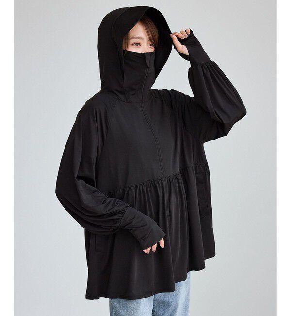 ROPE PICNIC PASSAGE「【WEB限定カラー】絶対焼けたくないUVパーカー/UVカット・接触冷感」|パーカー|