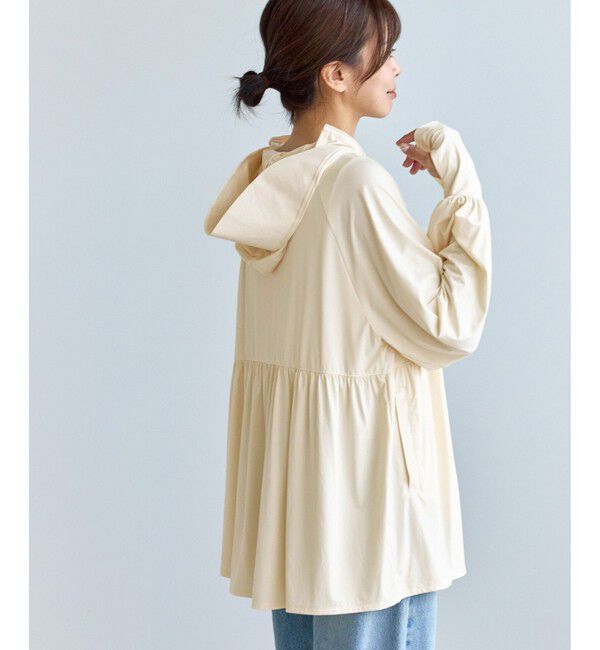 ROPE PICNIC PASSAGE「【WEB限定カラー】絶対焼けたくないUVパーカー/UVカット・接触冷感」|パーカー|