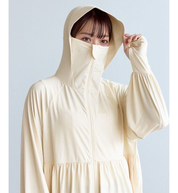 ROPE PICNIC PASSAGE「【WEB限定カラー】絶対焼けたくないUVパーカー/UVカット・接触冷感」|パーカー|