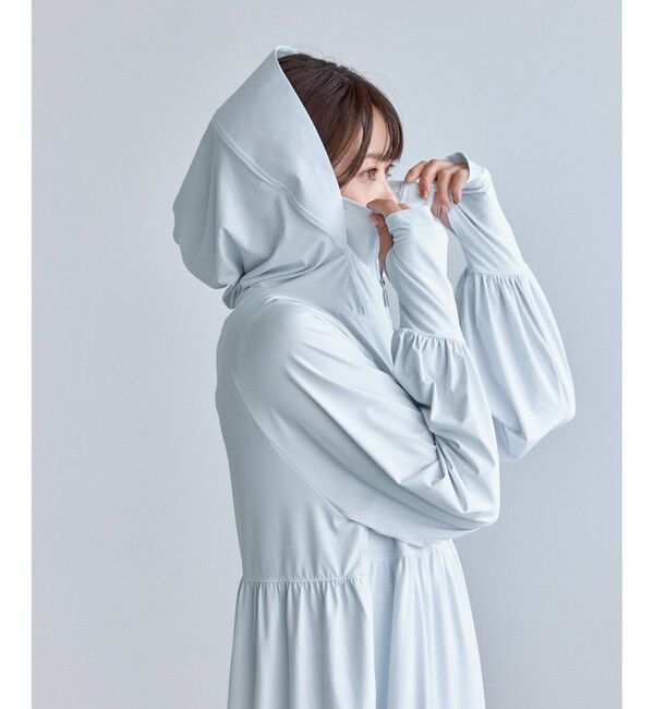 ROPE PICNIC PASSAGE「【WEB限定カラー】絶対焼けたくないUVパーカー/UVカット・接触冷感」|パーカー|