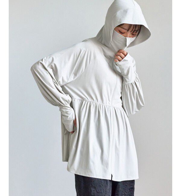 ROPE PICNIC PASSAGE「【WEB限定カラー】絶対焼けたくないUVパーカー/UVカット・接触冷感」|パーカー|