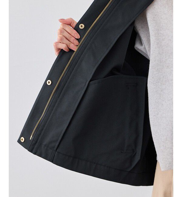 Rope&rsquo;Picnic「配色フィールドジャケットブルゾン」|ブルゾン・スタジャン|