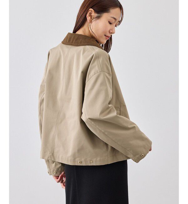 Rope&rsquo;Picnic「配色フィールドジャケットブルゾン」|ブルゾン・スタジャン|