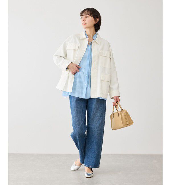 Rope&rsquo;Picnic「ミリタリーブルゾン」|ブルゾン・スタジャン|