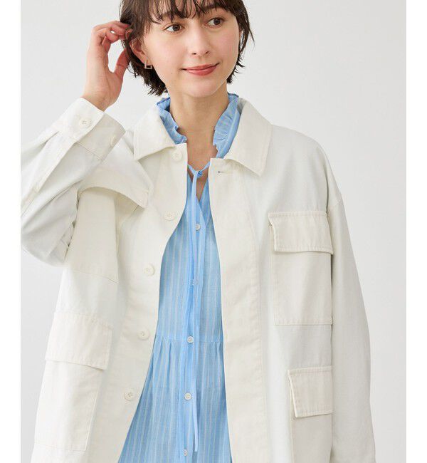 Rope&rsquo;Picnic「ミリタリーブルゾン」|ブルゾン・スタジャン|