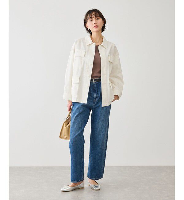 Rope&rsquo;Picnic「ミリタリーブルゾン」|ブルゾン・スタジャン|