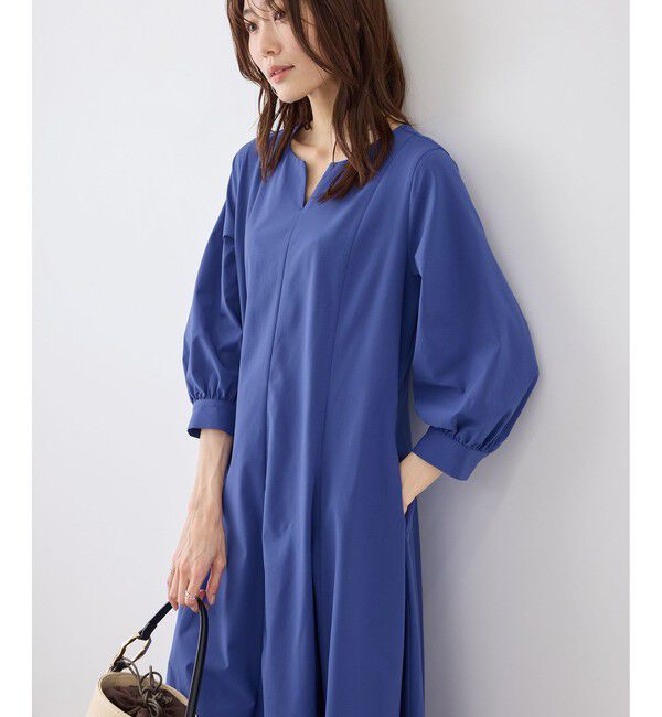 Rope&rsquo;Picnic「7分袖リラックスワンピース」|ワンピース|