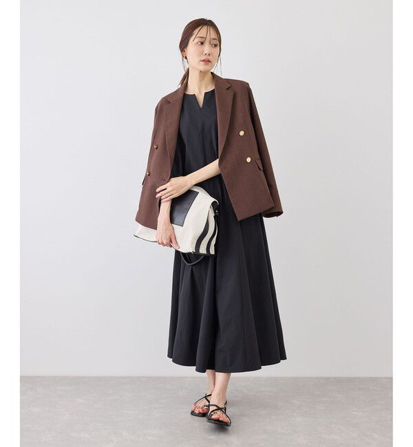 Rope&rsquo;Picnic「7分袖リラックスワンピース」|ワンピース|