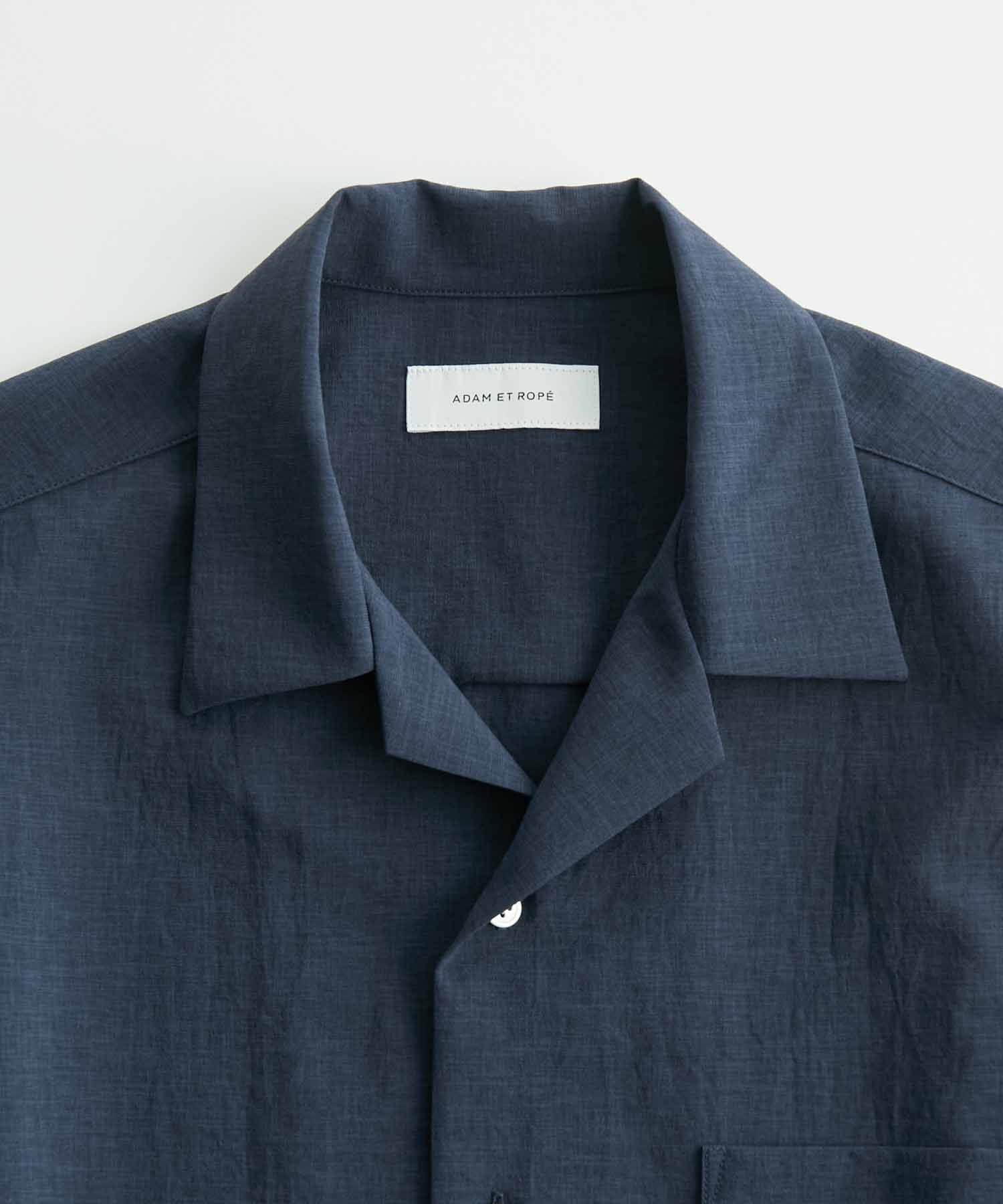 ADAM ET ROPE'「オープンカラーシャツ＆イージーパンツ セットアップ/イージーケア/吸水速乾」|スーツ|