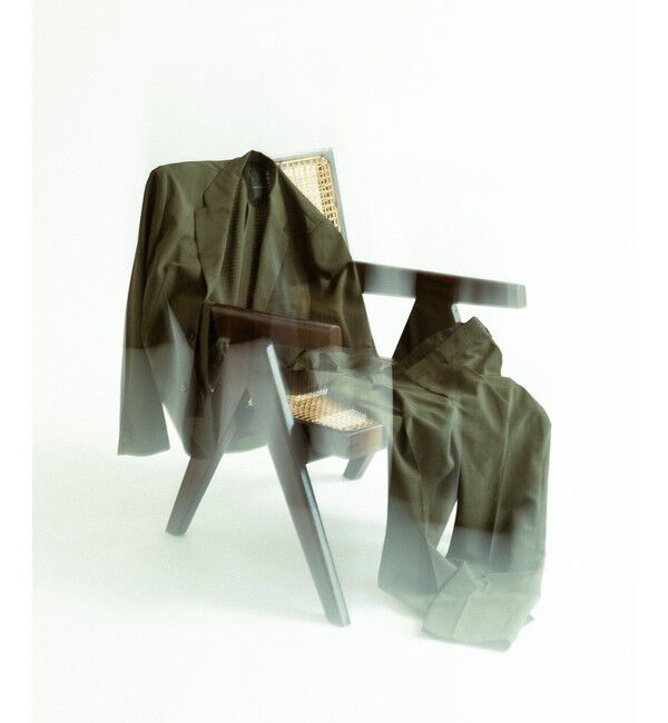 ADAM ET ROPE'「	【COVEROSS/カバロス】テーラードジャケット&times;イージースラックス セットアップ」|スーツ|カーキー(36)