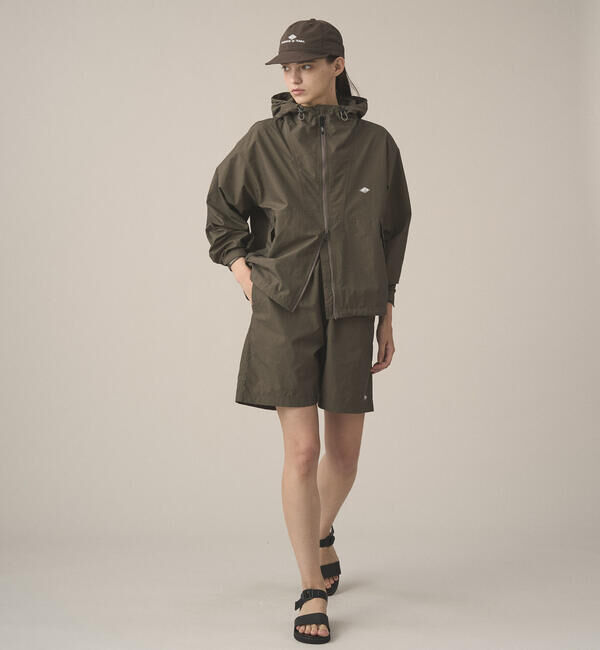 DANTON「DANTON | スタナーナイロン フードショートジャケット WOMEN」|テーラードジャケット|