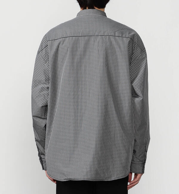 DANTON「DANTON | タイプライター 中綿シャツジャケット CHECK MEN」|ダウン|