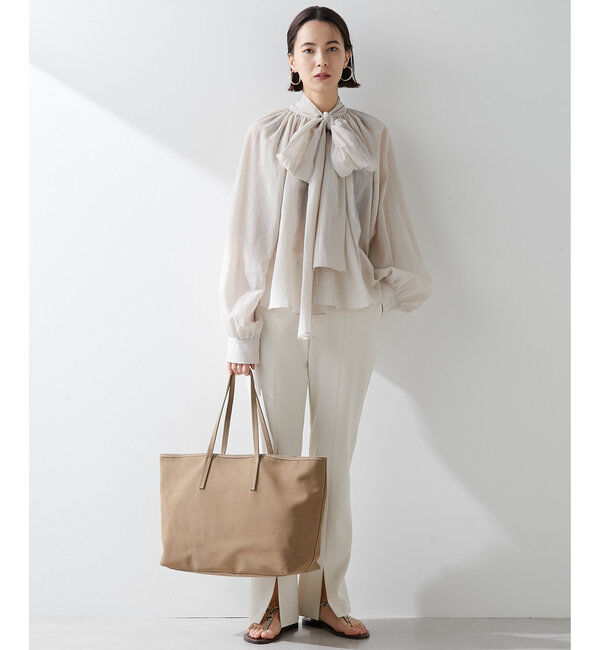  「ローンボウタイブラウス」|シャツ・ブラウス|