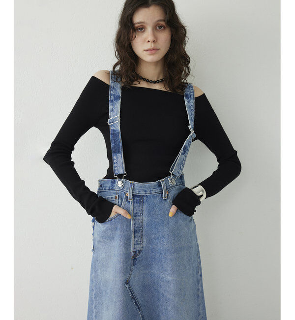 THE PAUSE「【THE PAUSE】オフショルニットプルオーバー」|ニット・セーター|