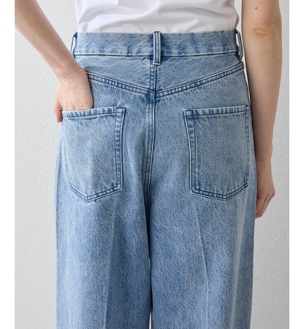  「センタープレスデニムパンツ」|デニム|