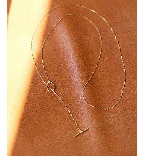 Hoaw.「【Hoaw.】ボックスチェーンネックレス」|リング|