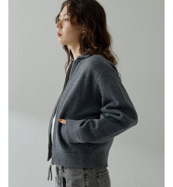  「ニットブルゾン」|ブルゾン・スタジャン|