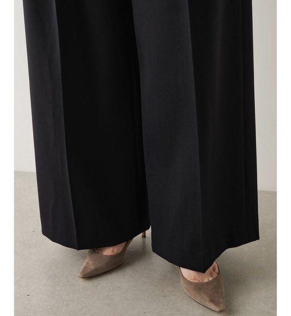  「ワイドタックパンツ」|チノ|