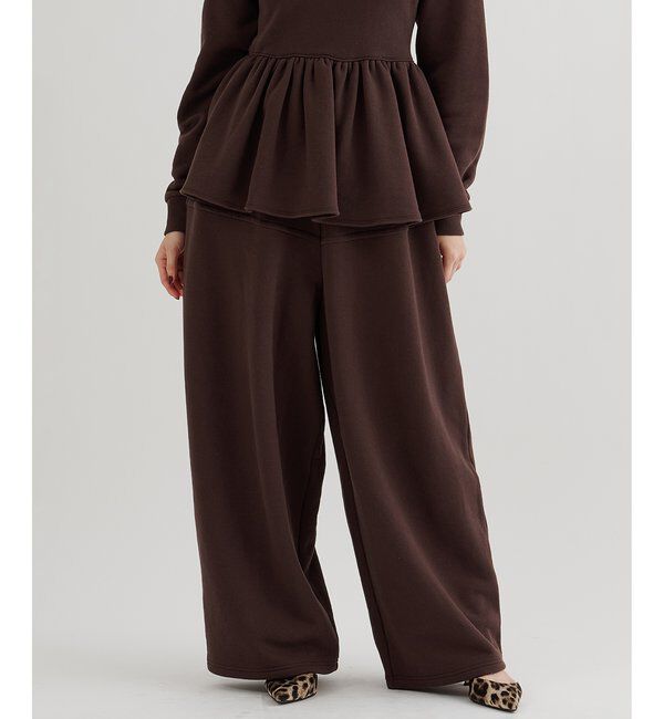  「裏毛バレルパンツ」|チノ|