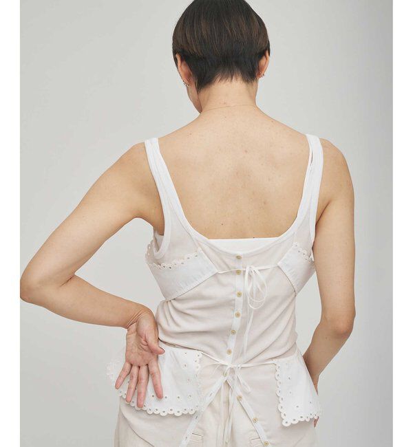 GEMINI「【GEMINI】スカラップキャミソール」|シャツ・ブラウス|