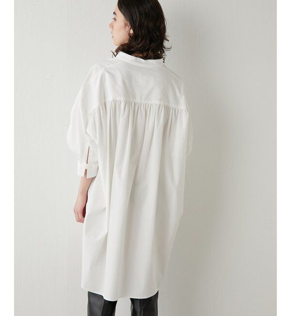  「刺繍チュニックシャツ」|シャツ・ブラウス|