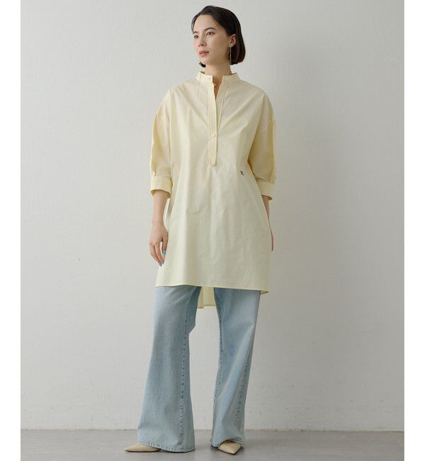  「刺繍チュニックシャツ」|シャツ・ブラウス|