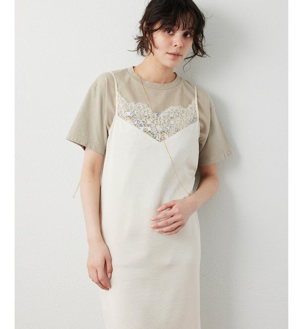  「レースロングキャミ」|シャツ・ブラウス|