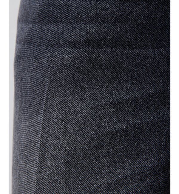  「センタープレスブラックデニムパンツ」|デニム|