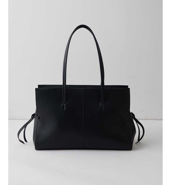 THE PAUSE「【THE PAUSE】フェイクレザーボストン」|トートバッグ|