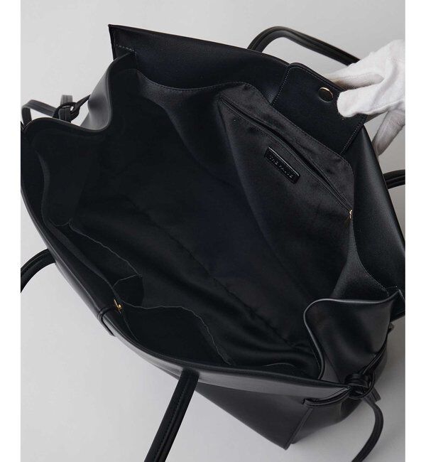 THE PAUSE「【THE PAUSE】フェイクレザーボストン」|トートバッグ|